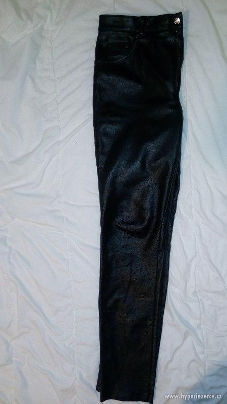 Pánské kožené kalhoty zn. Osx - Black (vel.36) - foto 5