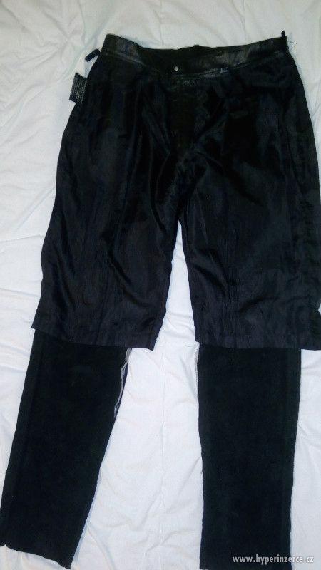 Pánské kožené kalhoty zn. Osx - Black (vel.36) - foto 8