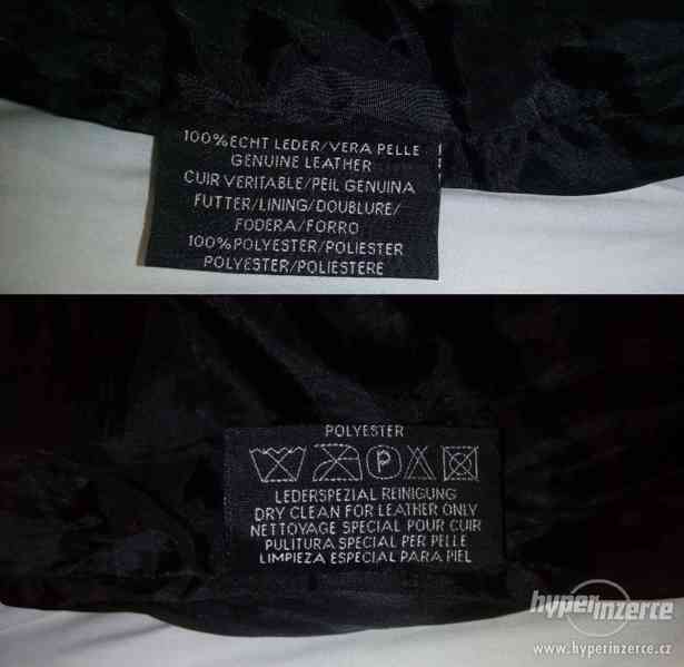 Pánské kožené kalhoty zn. Osx - Black (vel.36) - foto 9
