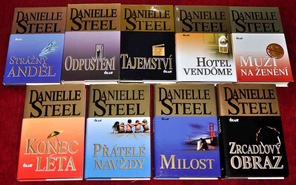26x Danielle STEEL - prodej sbírky, LEVNĚ!!! - foto 2