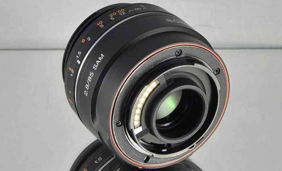 Sony 85mm f/2,8 SAM **Full Frame PEVNÝ Objektiv - foto 4