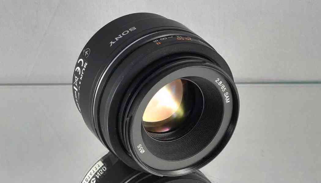 Sony 85mm f/2,8 SAM **Full Frame PEVNÝ Objektiv - foto 3