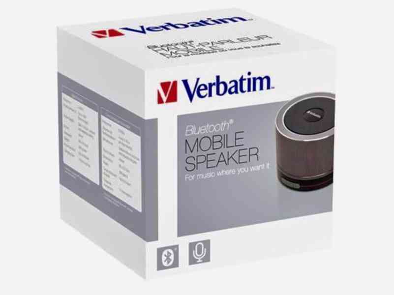 Nový Bluetooth reproduktor Verbatim za 40% původní ceny