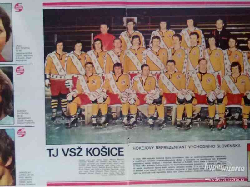 TJ VSŽ Košice - lední hokej 1977 - foto 1