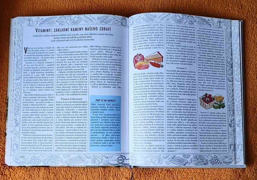 Kniha: "JÍDLO JAKO JED, JÍDLO JAKO LÉK". Top stav ! 400 str. - foto 11
