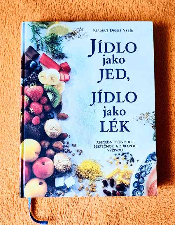 Kniha: "JÍDLO JAKO JED, JÍDLO JAKO LÉK". Top stav ! 400 str. - foto 3