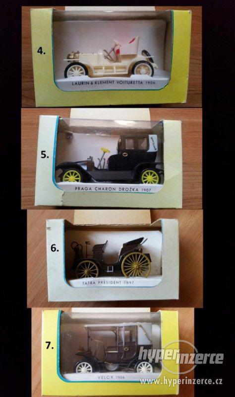 Igra Old timer - stará autíčka i s krabičkami 7 kusů - foto 3