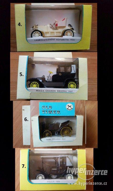 Igra Old timer - stará autíčka i s krabičkami 7 kusů - foto 7