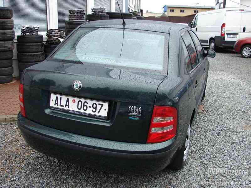 Škoda Fabia 1.4i sedan r.v.2001-1.Maj.serv.kníž. - foto 4