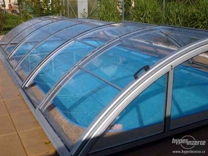 Akce!!! Zastřešení bazénu 640x320x90cm - foto 2