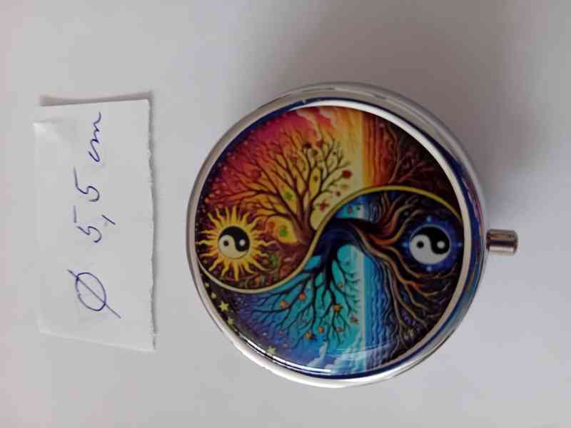 Krabička  na léky, naušnice. - foto 7