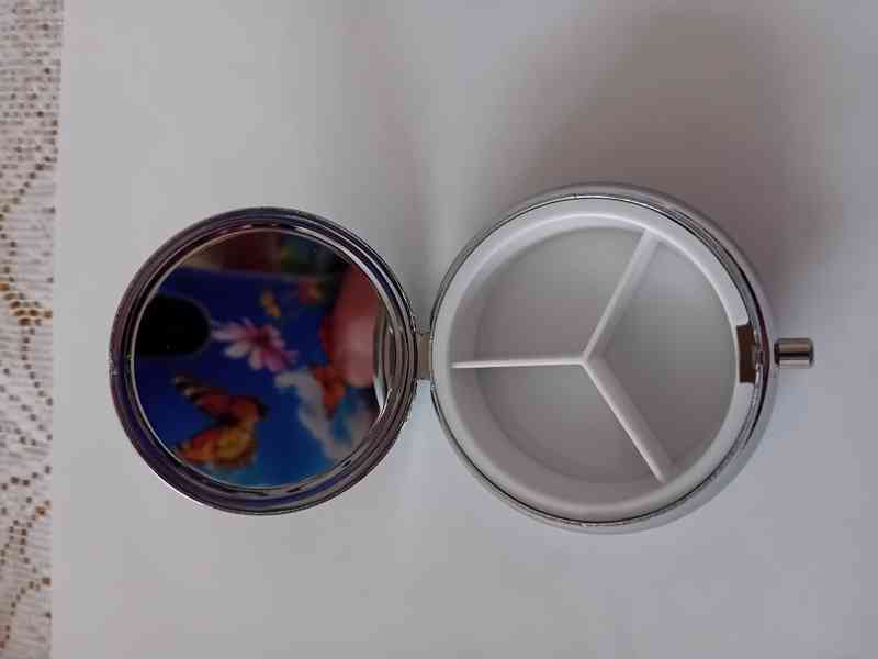 Krabička  na léky, naušnice. - foto 8