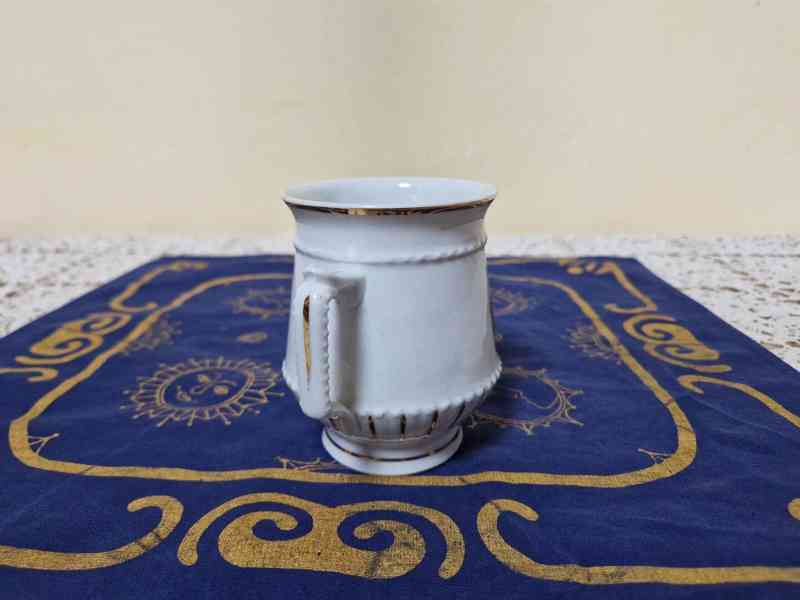 Sbírkový starý Hrnek Mušlák Pozdrav z Luže místopis - foto 7