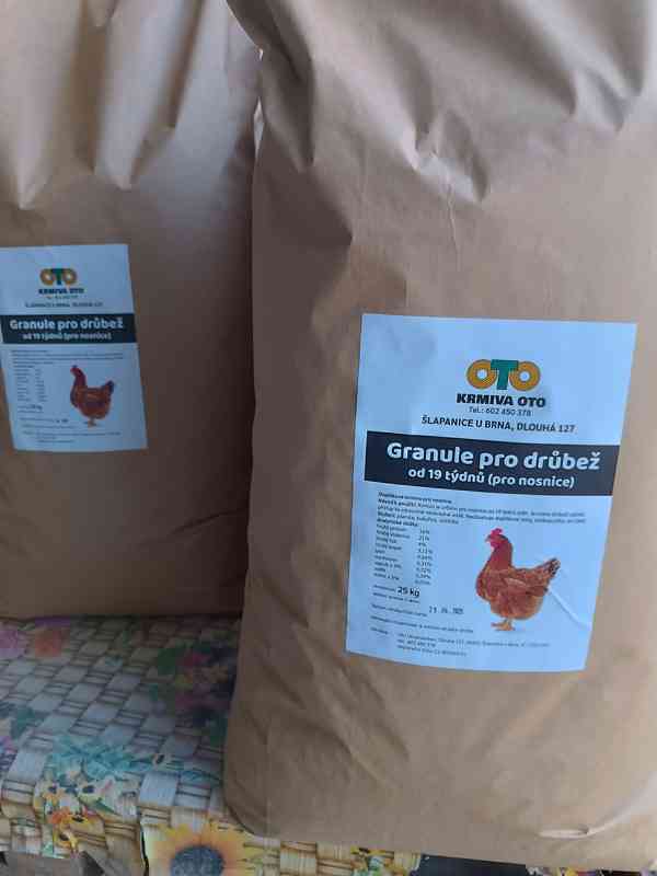 Granule pro Drůbež, Slepice kačeny brojlery husy  - foto 4