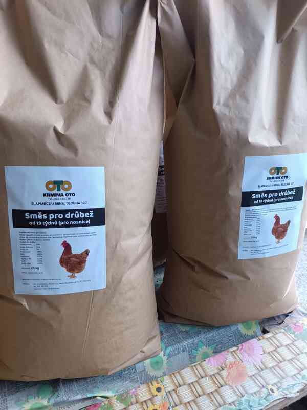 Granule pro Drůbež, Slepice kačeny brojlery husy  - foto 9