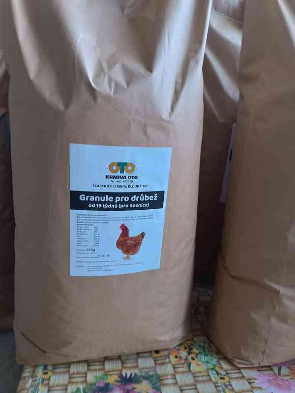 Granule pro Drůbež, Slepice kačeny brojlery husy  - foto 6