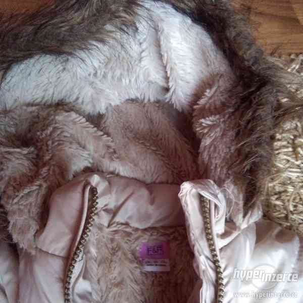 Zimní bunda krémová - foto 2