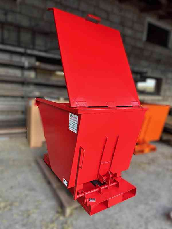 Pojemnik samoopróżniający 0,5m3, kontener - foto 4