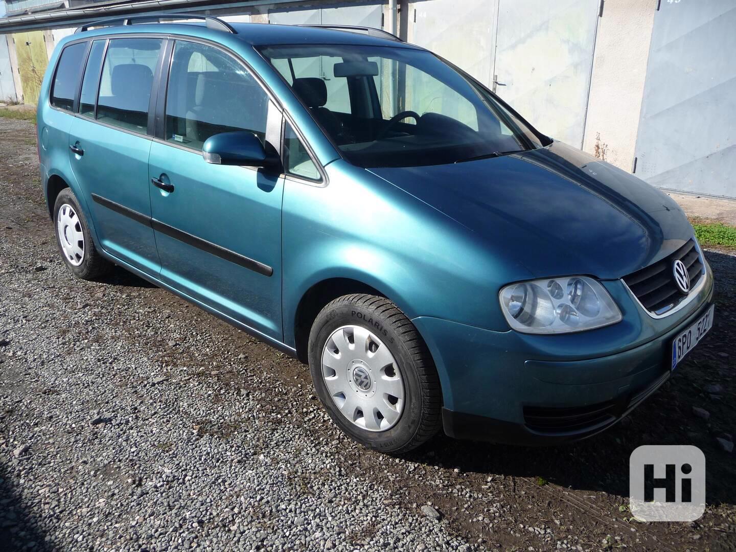 VW Touran 1,6i  16V, 75 kW, koup. ČR, 152700 km, STK 8/2026! - foto 1