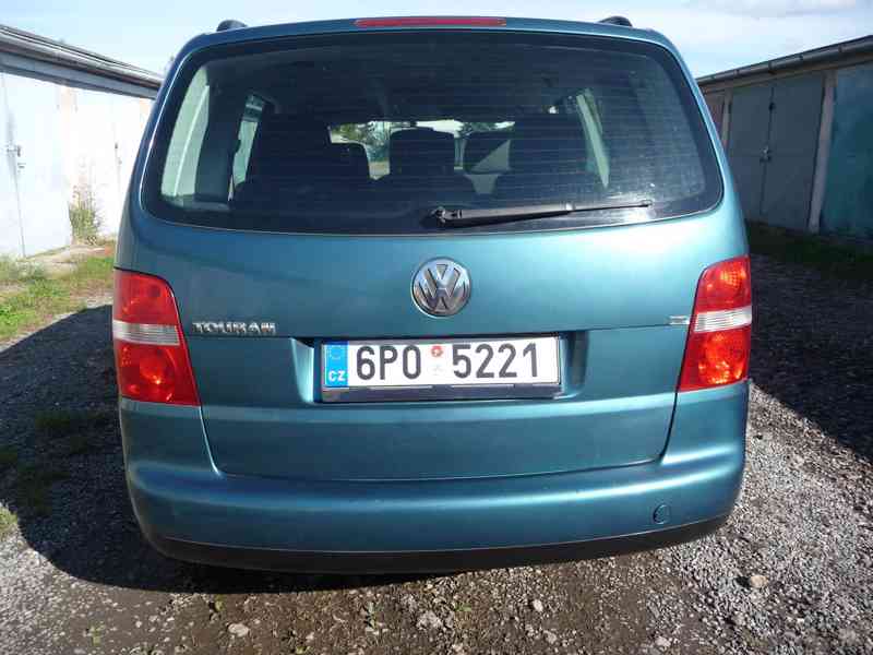 VW Touran 1,6i  16V, 75 kW, koup. ČR, 152700 km, STK 8/2026! - foto 4