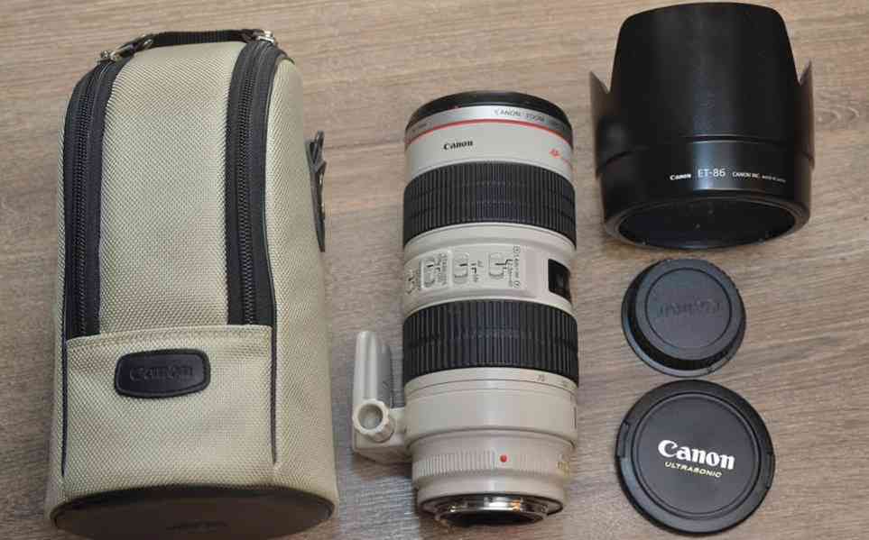 Canon EF 70-200mm f/2.8 L IS USM **F.F. *řady L - foto 3