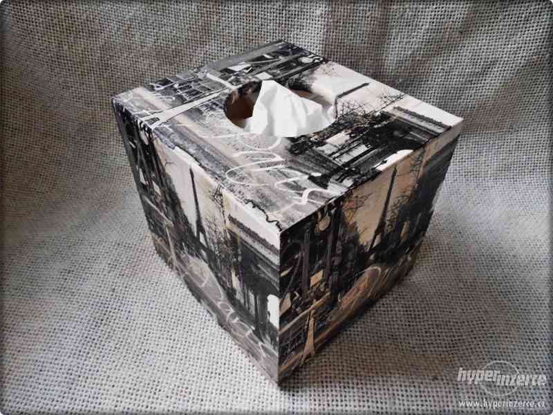 Krabice na papírové kapesníky - foto 1