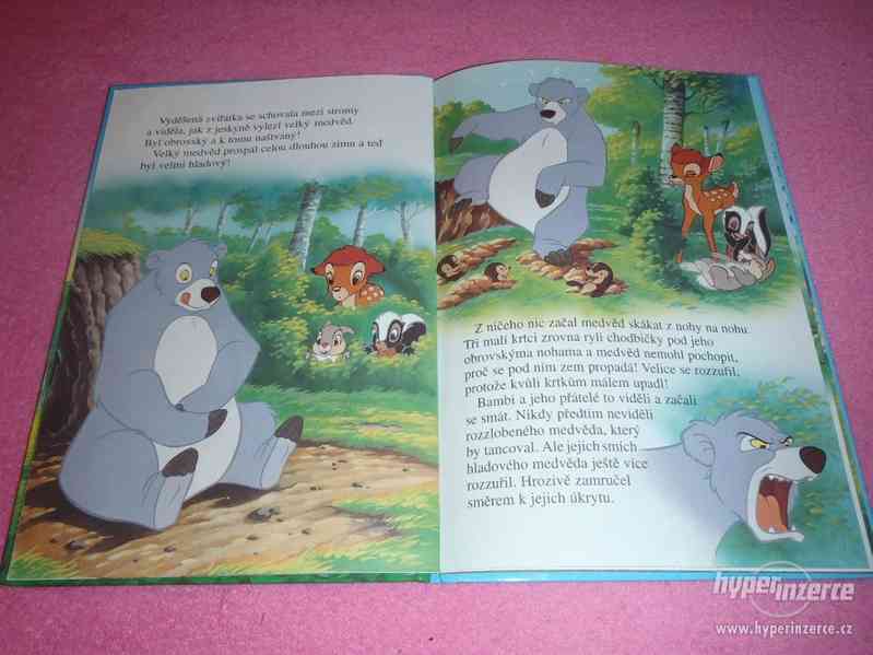 Bambi a nešťastný medvěd kniha Walt Disney - foto 2