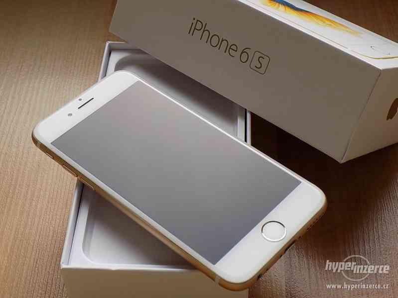 APPLE iPhone 6S 64GB Gold - ZÁRUKA - KOMPLET - SUPER STAV - foto 4