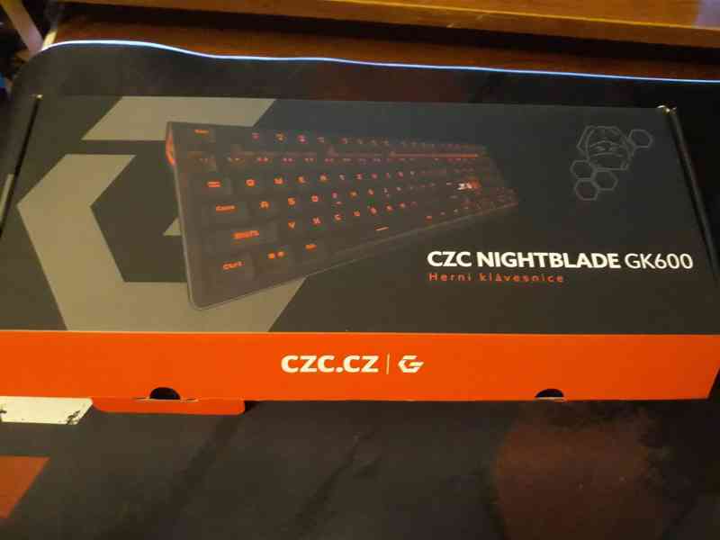 herní mechanická klávesnice CZC GK600 Nightblade - foto 5