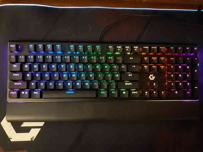 herní mechanická klávesnice CZC GK600 Nightblade - foto 3