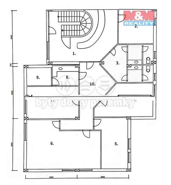 Pronájem kanceláře 240 m2 Trocnovská 1088/2A Ostrava  - foto 14