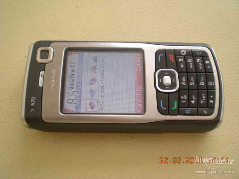 Nokia N70 - funkční mobilní telefony z r.2005 od 250,-Kč - foto 2