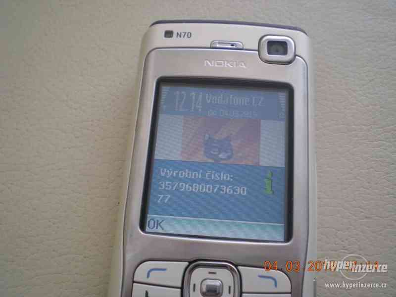 Nokia N70 - funkční mobilní telefony z r.2005 od 250,-Kč - foto 23