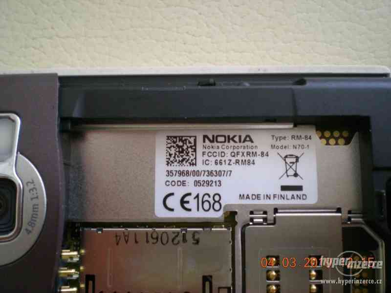 Nokia N70 - funkční mobilní telefony z r.2005 od 250,-Kč - foto 31