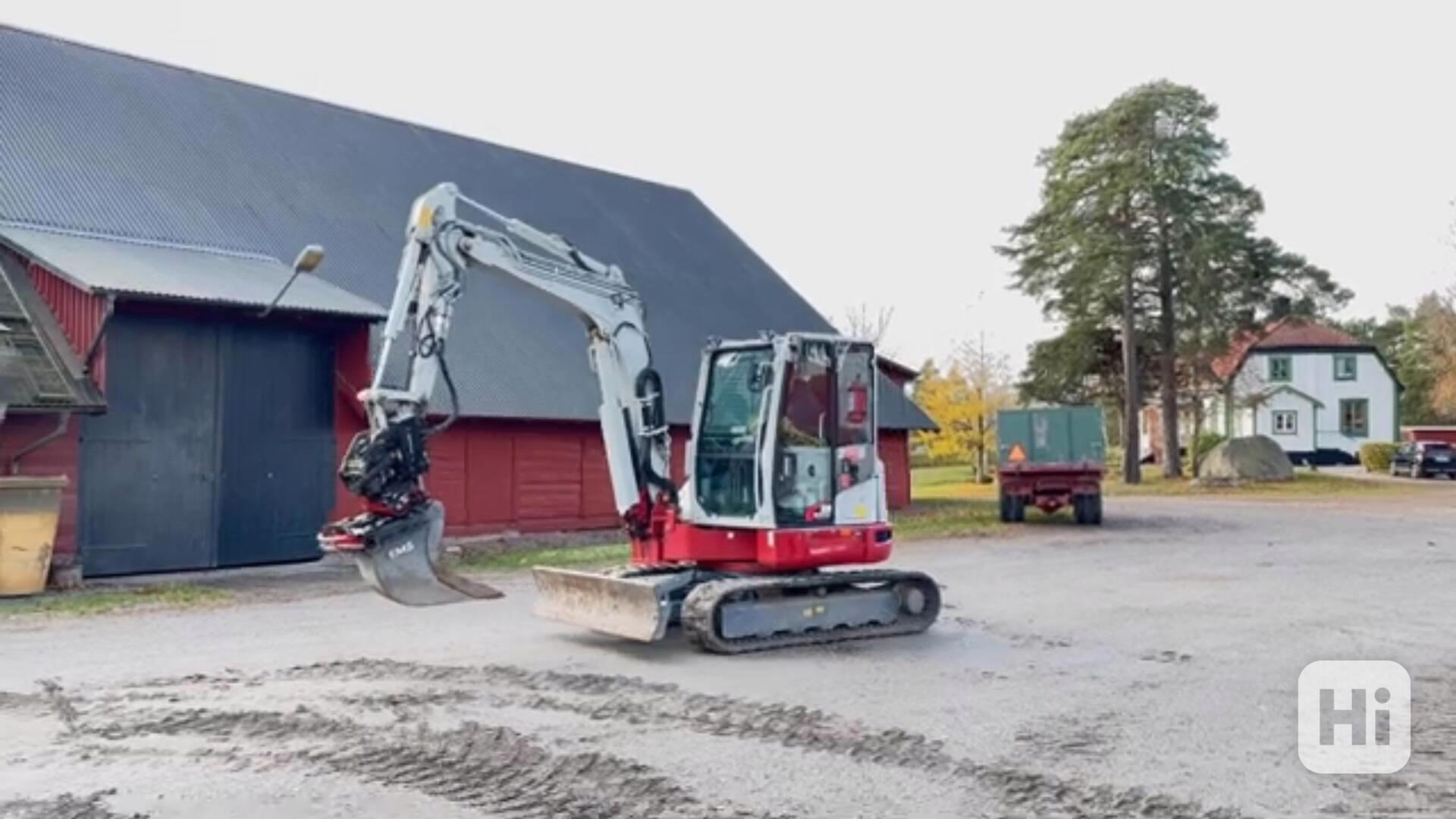 Minibagr Bagr Takeuchi TB257FR - foto 1