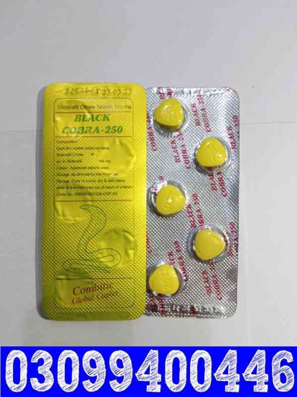 Black Cobra 250mg Tablets In Islamabad | 0309:9400446