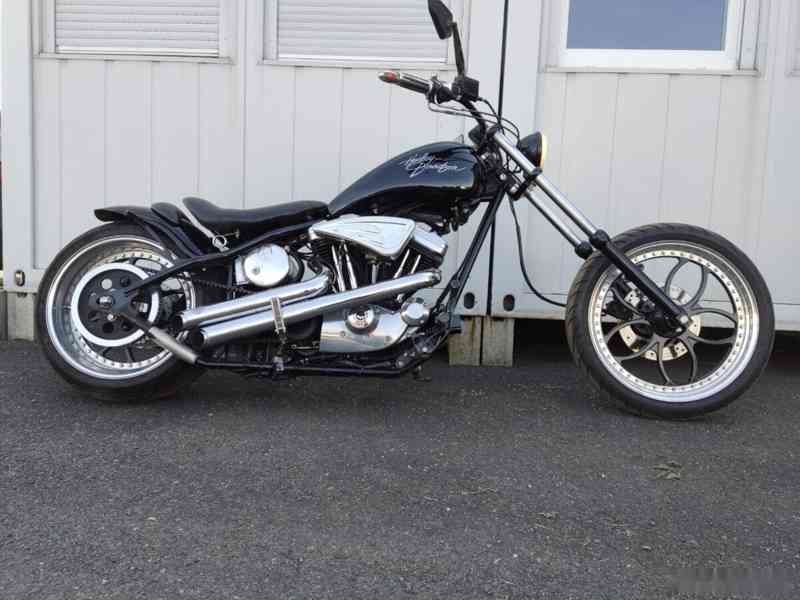 Stavba Harley Davidson sporttail - foto 1