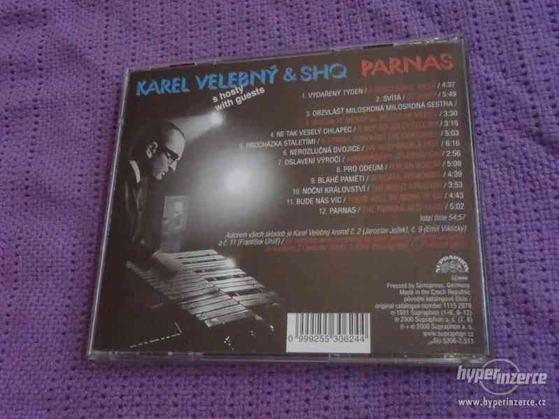 CD Karel Velebný & SHQ ‎– Parnas ( Emil Viklický ) - foto 2