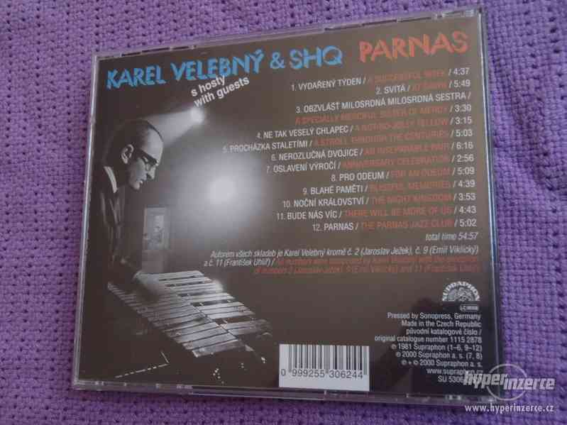 CD Karel Velebný & SHQ ‎– Parnas ( Emil Viklický ) - foto 3
