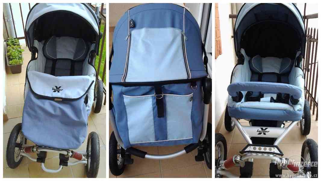Kočár trojkombinace X-lander X1 - foto 3