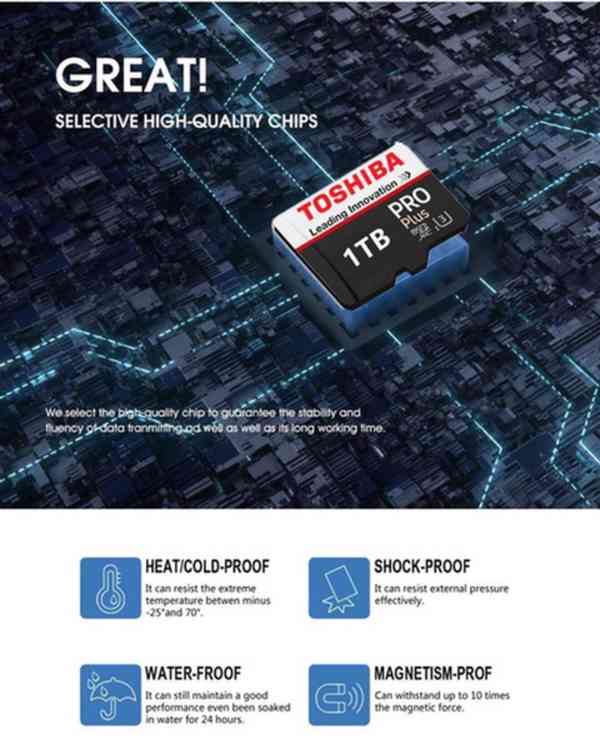 Paměťová karta Micro sdxc 1024 GB 1TB - foto 7