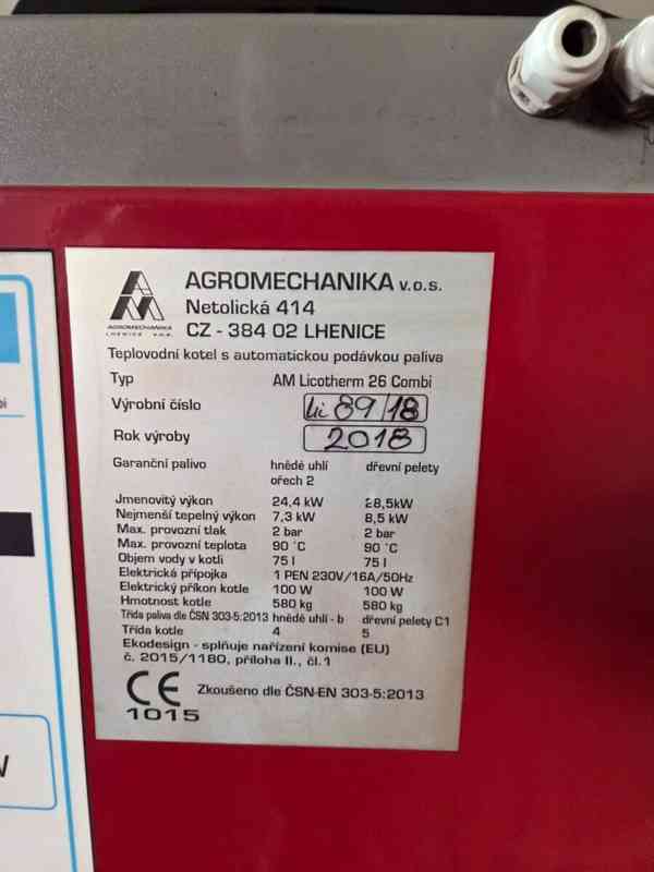 Automatický kotel Licotherm 26 Combi - foto 5