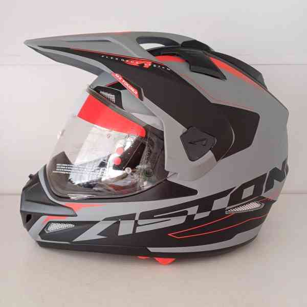 Enduro přilba Astone Casque Tourer Adventure - foto 2