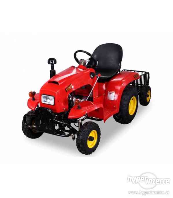 Dětská čtyřkolka traktor 110cc nový zabalený pošlu - foto 1