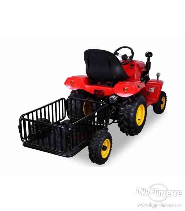 Dětská čtyřkolka traktor 110cc nový zabalený pošlu - foto 3