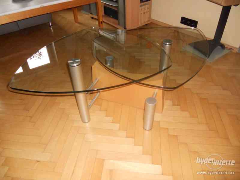 Konferenční stolek sklo - foto 3