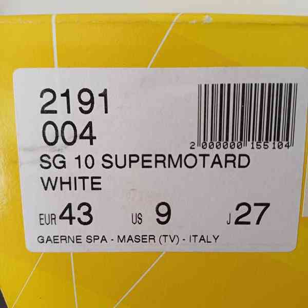 Motokrosové boty Gaerne SG10 Supermotard - foto 15