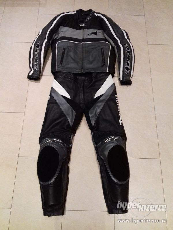 Alpinestars-Triumph-Pánská kožená moto kombinéza-dvoudílná - foto 1