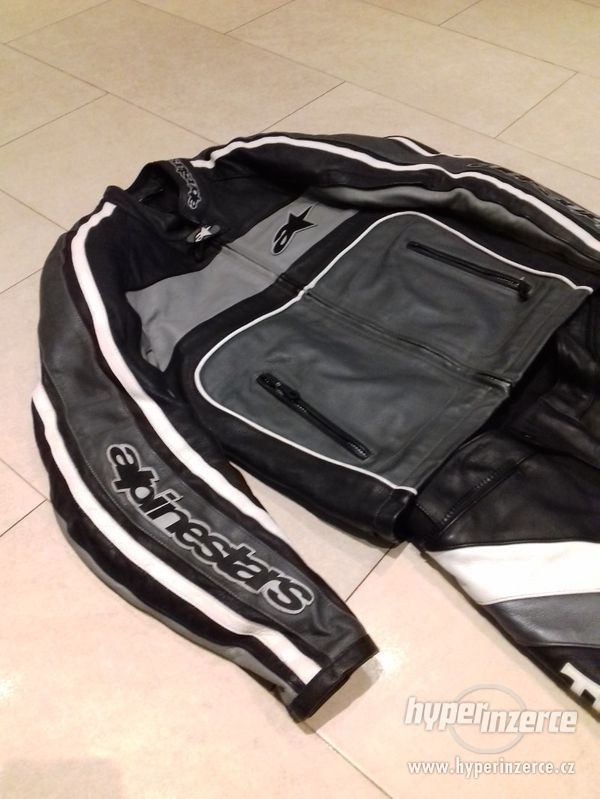 Alpinestars-Triumph-Pánská kožená moto kombinéza-dvoudílná - foto 8