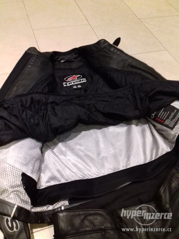 Alpinestars-Triumph-Pánská kožená moto kombinéza-dvoudílná - foto 10